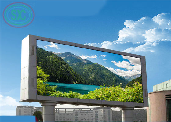 Hohe Helligkeit 6000 Nits Outdoor-Digital-LED-Werbetafel LED-Display unter direktem Sonnenlicht