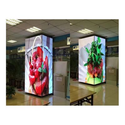 Indoor Outdoor 6 Seiten Smd3535 2000nits Kubus LED Videowand P3.91mm Für DJ Bühne