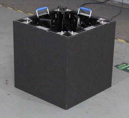 Indoor Outdoor 6 Seiten Smd3535 2000nits Kubus LED Videowand P3.91mm Für DJ Bühne