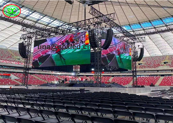 Innenraum-Full-Colour-LED-Leihbildschirm P4.81 Videowandplatten für die Bühne Hintergrund