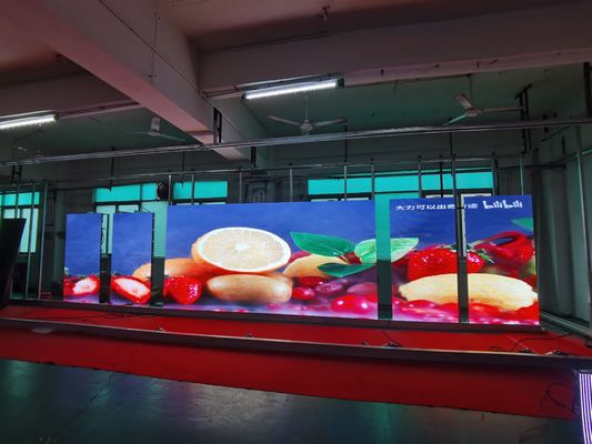 P4 SMD LED Druckguss Aluminium Bildschirm / Innenraum Mehrfarbiger Videowand LED-Display, 3 Jahre Garantie