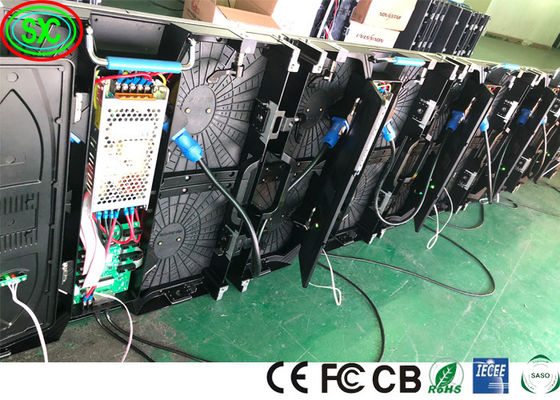 IP43 SMD2121 65410 Punkte / Quadratmeter Vermietung Led-Display P3.91 1R1G1B Für Konzert-Led-Display