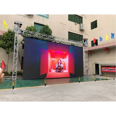 Outdoor-Full-Colour-Wasserdicht P3.91 Elektronische LED-Bildschirm für die Veranstaltungsbühne