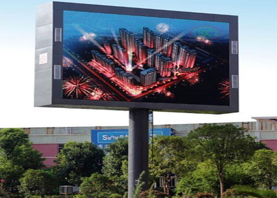 Outdoor-Full-Colour-Hochwertige P8 Festinstallation Werbung LED-Plakettenbildschirm
