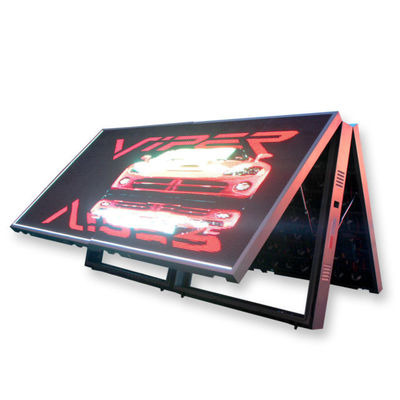Hoch-Auflösung Outdoor WLAN Doppelseitige Led-Schild P6 Front-Service Led-Billboard