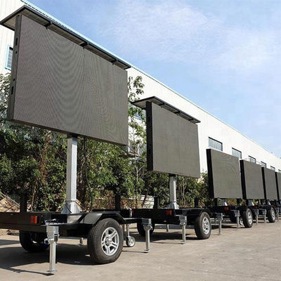 Outdoor-P6 Werbung Mobil-LED-Bildschirm Wasserdichtes Fahrzeug/Van/LKW-Bildschild mit LED