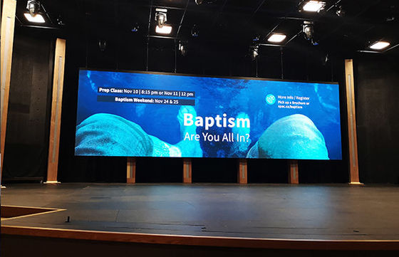 P3.91mm Vollfarbe LED-Bildschirm 6000cd/m2 Helligkeit