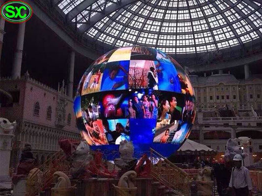 IP68 Sphären-LED-Display-Bildschirm mit Epistar-Chip für Video