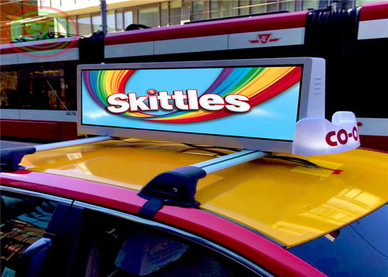 Wasserdichtes Outdoor P6 Lkw-montiertes LED-Display in voller Farbe 7500 Nits