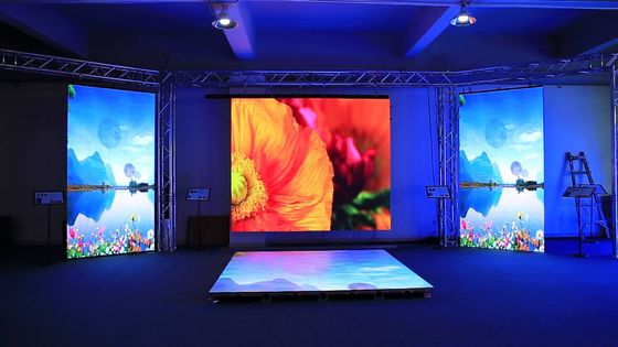 P4 Innenraum-Full-Colour-LED-Display mit hoher Auflösung und hoher Frequenz für Werbung und Veranstaltungen