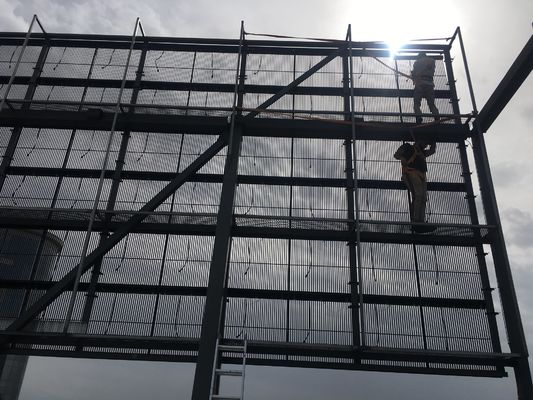 P3.91-7.82 Vollfarbige transparente LED-Anzeige 1000x1000mm Glas-Display