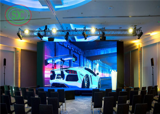 Miet LED-Display P2.5 P3 P4 P5 P6 Bildschirm 64x32 Punkte Modul Auflösung und 128x128 Punkte Schrank Auflösung