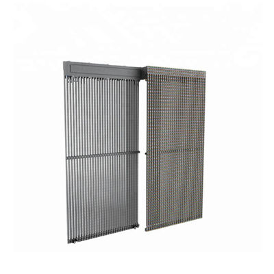 China Indoor P3.9-7.8 Vollfarbig Transparent Led Display Bildschirm Smd gekrümmt