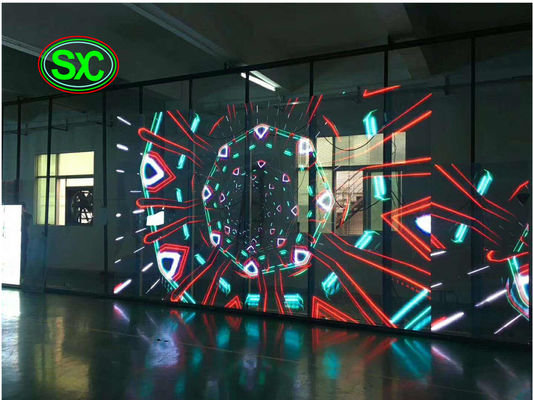 SMD 2121 Transparent LED-Panel Transparent LED-Bildschirm Epistar Chip Hohe Sichtbarkeit