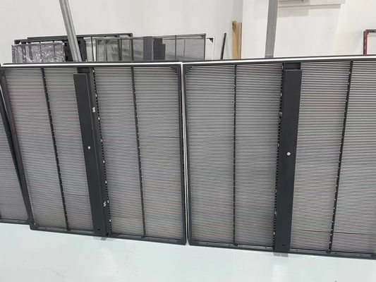 Hochhelles transparentes LED-Panel, Vollfarb-Beschilderung SMD2121 LED-Transparentanzeige