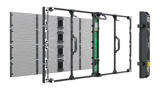 Leichter G7.82-7.82 Transparenter LED-Bildschirm-Schrank 6,2 kg Modulgewicht 0,2 kg/Stk. Ansteuerungsmethode Ansteuerungsmethode