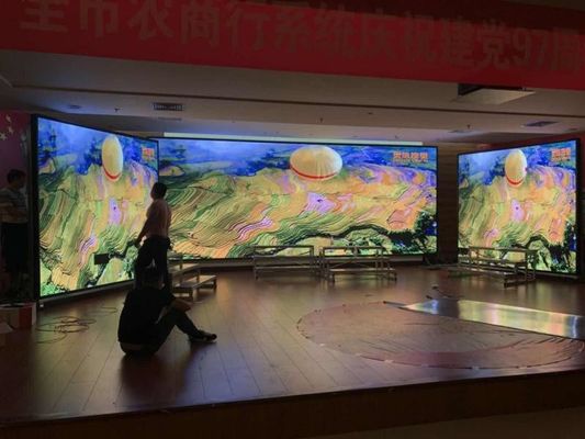 Anti-Kollisions-LED-Display GOB Ideal für Veranstaltungen Vermietung Party Hohe Pixeldichte 100 Betriebsdauer