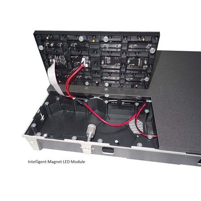 Innenraum Kleine Tonhöhe GOB HD Bühnenhintergrund Slim Led Display P2.5 Full Color Vermietung