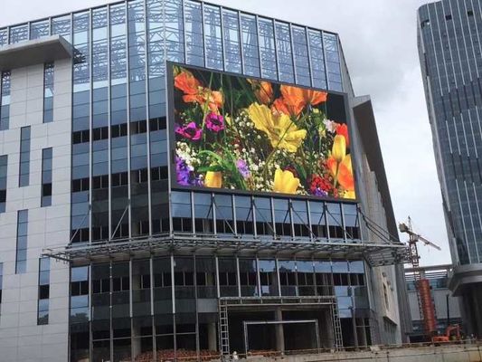 Outdoor P6 Vollfarbe Hohe Helligkeit Offene Front Werbung LED Bildschirm Billboard