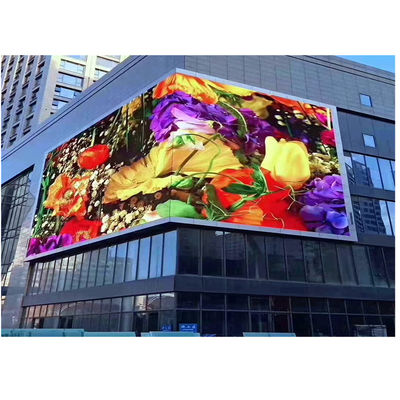 Outdoor P6 Vollfarbe Hohe Helligkeit Offene Front Werbung LED Bildschirm Billboard