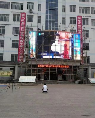 SCX LED P10 Outdoor Full Color LED-Display für Werbung mit hoher Helligkeit und langer Lebensdauer