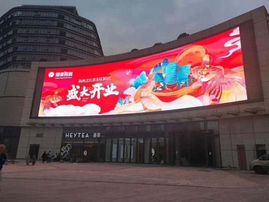 SCX LED P10 Outdoor Full Color LED-Display für Werbung mit hoher Helligkeit und langer Lebensdauer