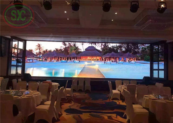 Vollfarbige LED-Anzeige im Innenbereich LED-Wand