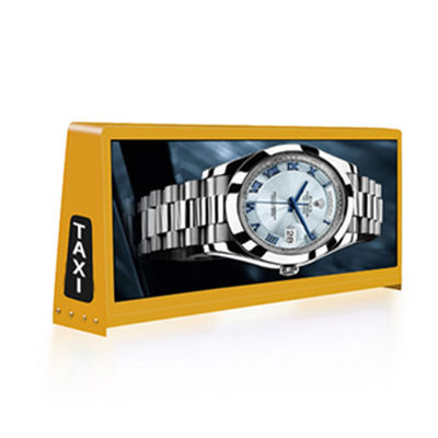 P5 Vollfarbige doppelseitige Taxi-Dach-LED-Anzeige IP65 wasserdicht