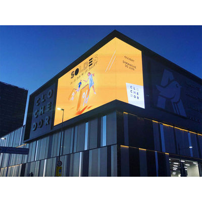SCX Outdoor-Werbung Mobile LED-Display Bildschirm P6 Wasserdicht montiert