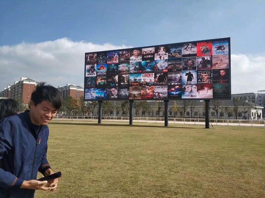 P8 Outdoor-LED-Guss-Aluminiumbildschirm, HD-Wasserdicht, Einkaufszentrum Videowand