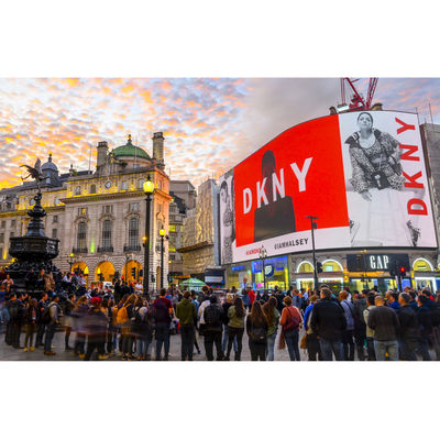 SCX Outdoor-Werbung Mobile LED-Display Bildschirm P6 Wasserdicht montiert