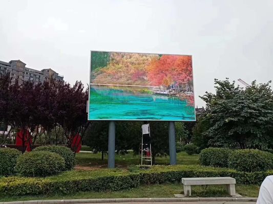 SCX P4 Vollfarbe Werbung Billboard-Panel Smd Outdoor Flexible Led Display Bildschirm