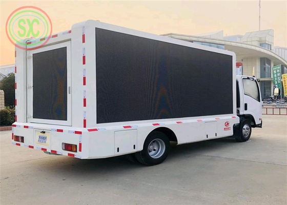 Außenbus Wasserdicht LED Werbeplakate Vollfarbe P5 Vollfarbe Front Service
