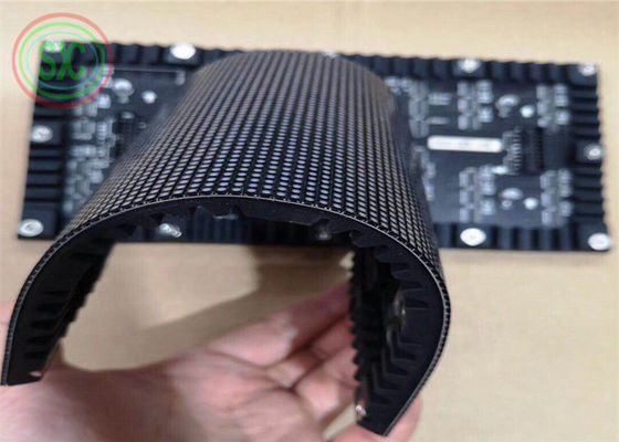 P4 Kommerzielle Innenwerbung Flexible Filmgruppe, LED-Full-Colour-Display 768mm*768mm