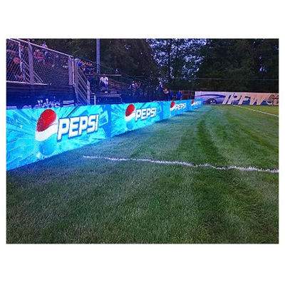 P10 Druckguss Sport Basketball Fußball Cricket Stadion Umfang Werbung Led-Display-Bildschirm
