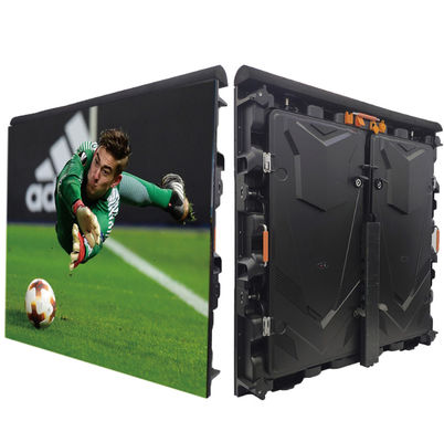 P10 Druckguss Sport Basketball Fußball Cricket Stadion Umfang Werbung Led-Display-Bildschirm