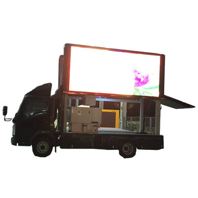 Outdoor-Full-Colour-Mobilwerbewagen Van-Anhänger P6 P8 P10 Led-Display-Bildschirm