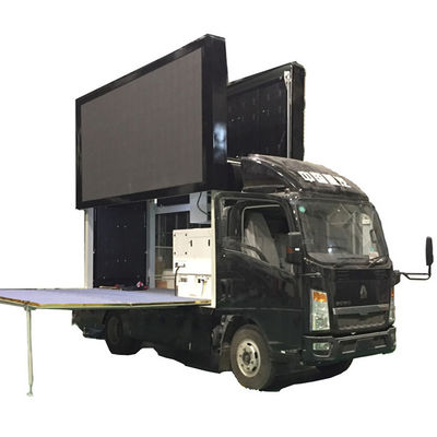 Outdoor-Full-Colour-Mobilwerbewagen Van-Anhänger P6 P8 P10 Led-Display-Bildschirm