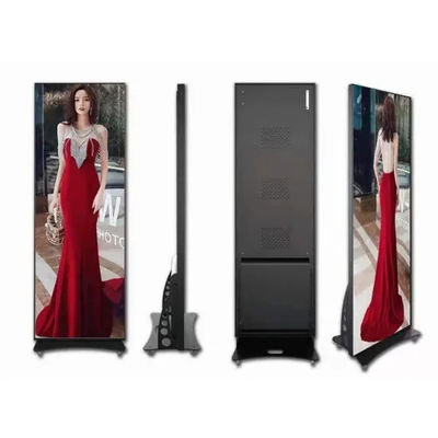 Innenraum P2.5 Vollfarbe Spiegel Led-Display Wireless USB 4G Smart Control Poster