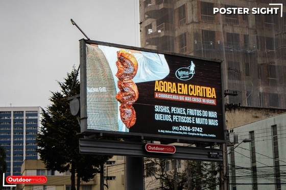 Außenwasserdicht P6 P8 P10 Festwerbung Videobildschirm SMD LED-Display Plakat Außenwerbung
