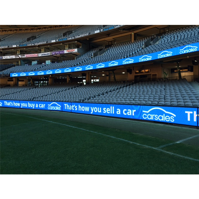 Wasserdichtes LED-Bildschirm 320*160mm mit 7500cd/m2 Helligkeit und IP65-Bewertung HD Ultra-Dünnes Stadion LED Druckguss Aluminium