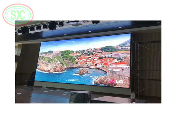 Innenbereich P6 LED-Display Eisen-Stahl-Schrank LED-Panel 4k hochauflösende LED-Bildschirm