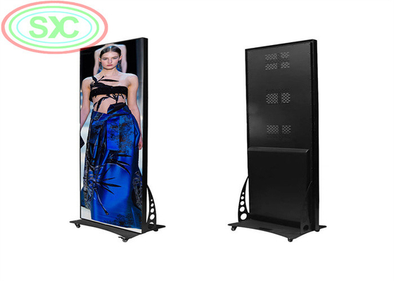 1/32 Scan Stehfläche LED-Display Innenraum P2.5 Poster LED-Bildschirm 640*1280mm