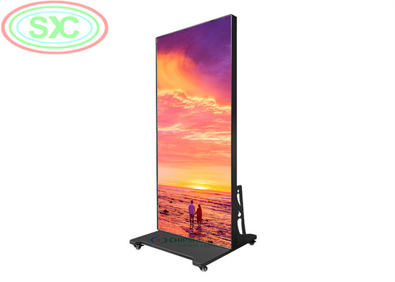 1/32 Scan Stehfläche LED-Display Innenraum P2.5 Poster LED-Bildschirm 640*1280mm