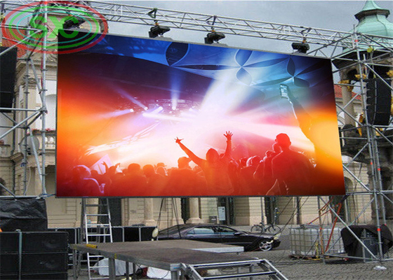 Bühnenhintergrund LED-Bildschirm Außen LED-Display alle Geräte leicht zu montieren