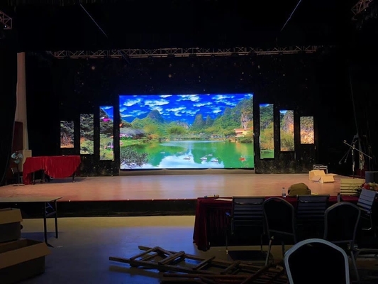 SCX LED Studio/Konferenz/Kirche Installation 2000nits Hohe Helligkeit KN-Licht Kinglight Schwarz SMD2021 Indoor P3 LED-Bildschirm