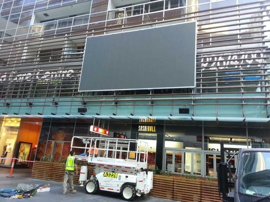 P10 Outdoor Full Color LED Display SMD Wasserdicht IP65 Festleuchtbildschirm für Straßenwerbung