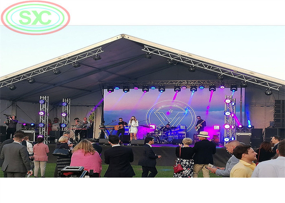 Wasserdichte IP65 LED-Bildschirm für Außenwerbung P3 LED-Bildschirm für Kirchenaktivitäten