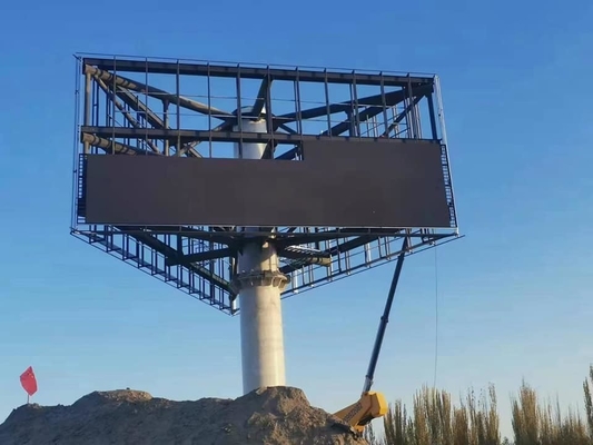 Geführter im Freien kundenspezifischer drahtloser örtlich festgelegter Riese der Videowerbung der wand 960x960mm P5 P6 P8 P10 im Freien führte Anzeige