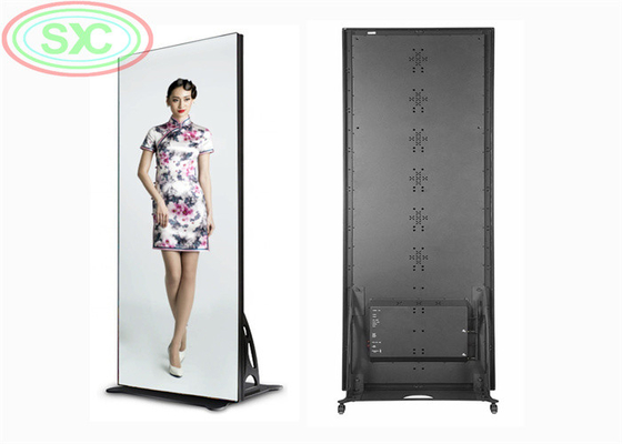 Ultra High Definition Werbung Vertikale P2.5 P3 LED Poster Anzeige kann anzeigen